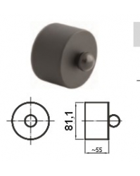 80mm dūmtraukio aklė granulinėms krosnelėms